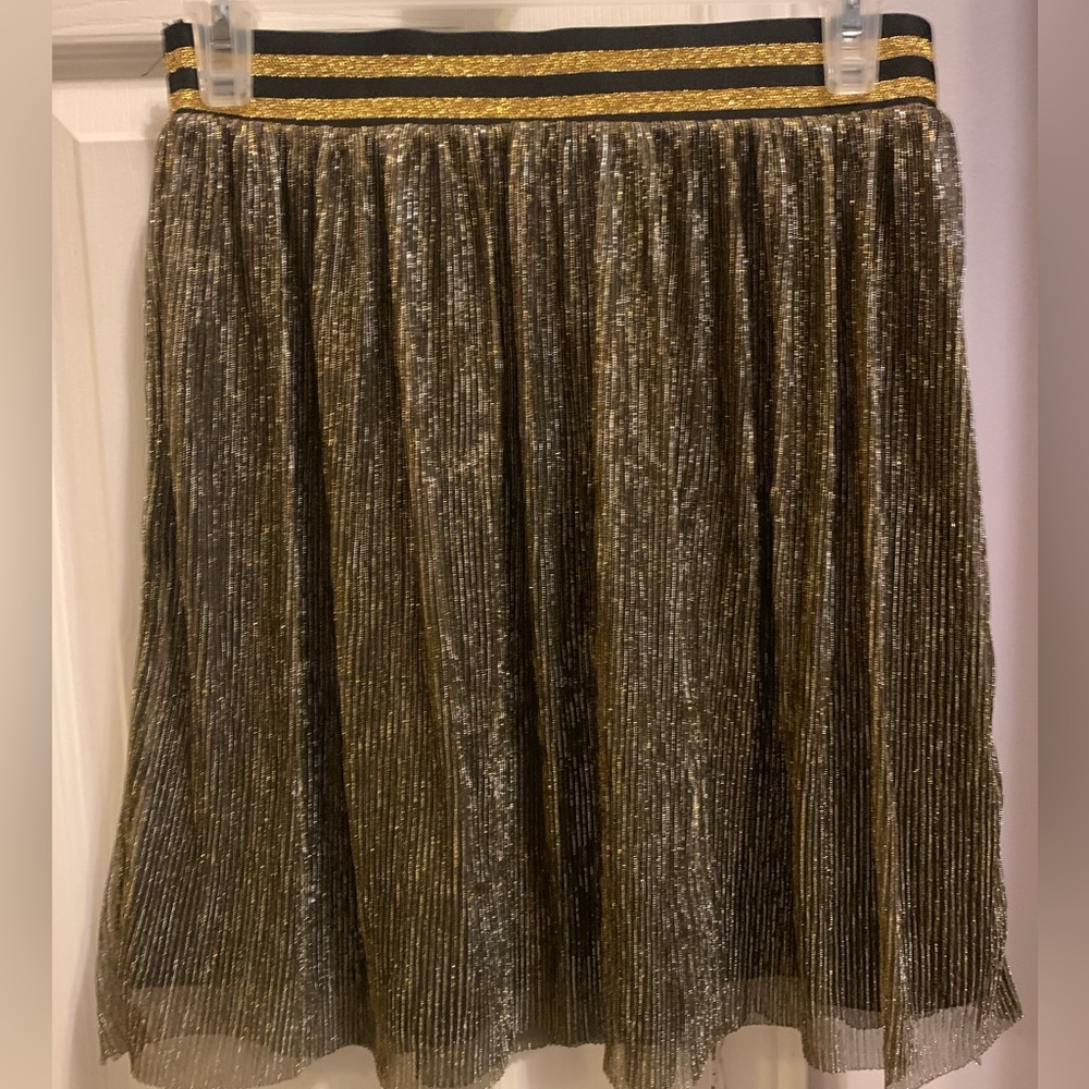 Sparkly Black and gold skirt
